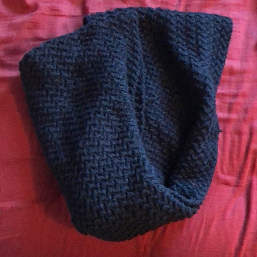 Black Infinity scarf